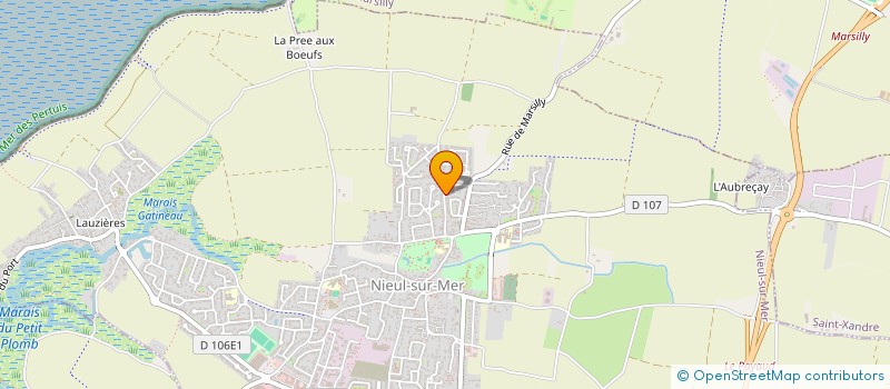 localisation de l'entreprise MARCEL  NIEUL-SUR-MER