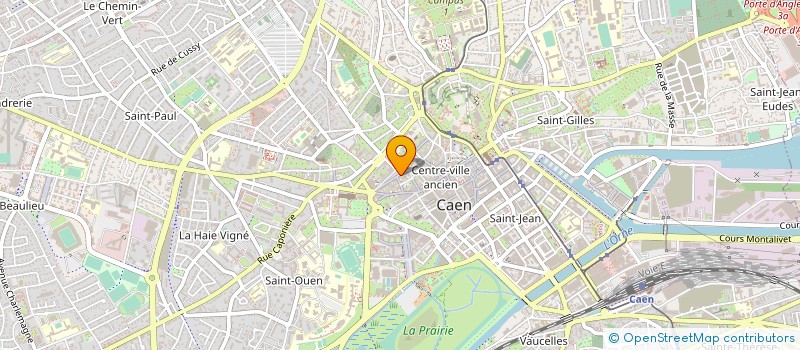 localisation de l'entreprise MARCEL à CAEN