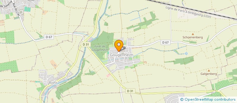 localisation de l'entreprise MARCEL  STRASBOURG