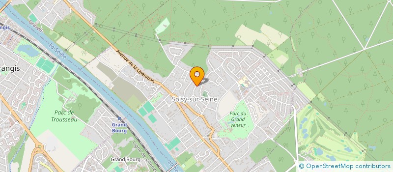 localisation de l'entreprise MARCEL à SOISY-SUR-SEINE