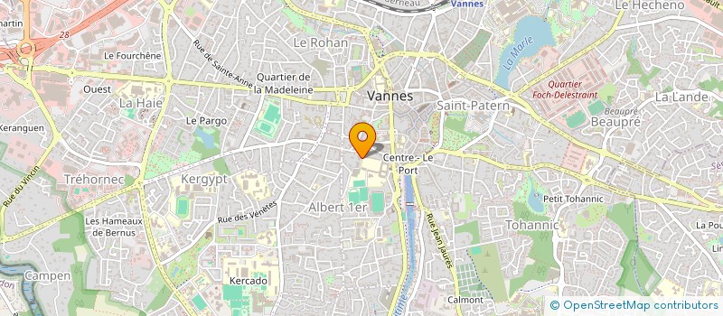 localisation de l'entreprise MARCEL à VANNES