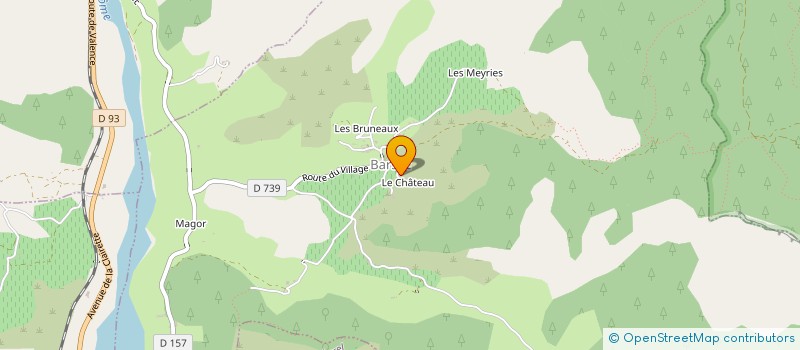 localisation de l'entreprise MARCEL  BARSAC