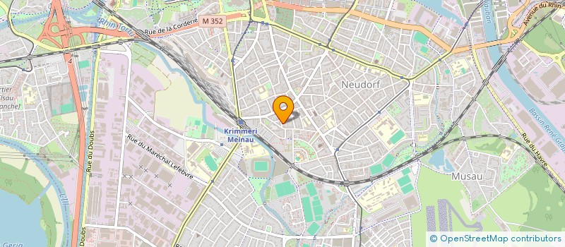 localisation de l'entreprise MARCEL ALAOUI  STRASBOURG