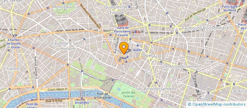 localisation de l'entreprise MARCEL ALGUI  PARIS