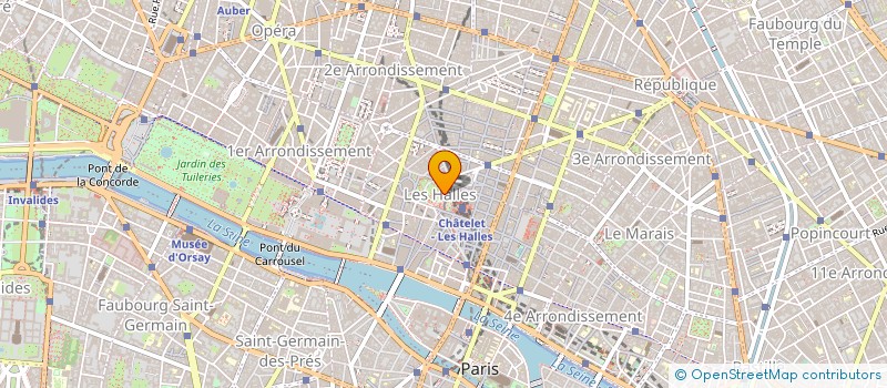 localisation de l'entreprise MARCEL ALLOUCHE à PARIS 01