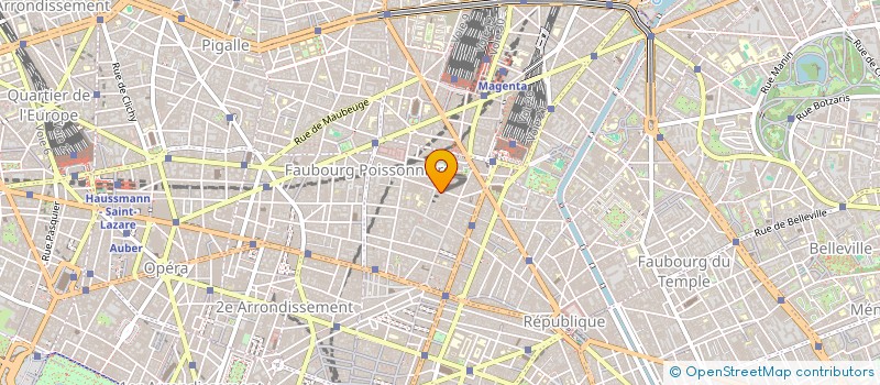 localisation de l'entreprise MARCEL BAQUET FOURREUR à PARIS