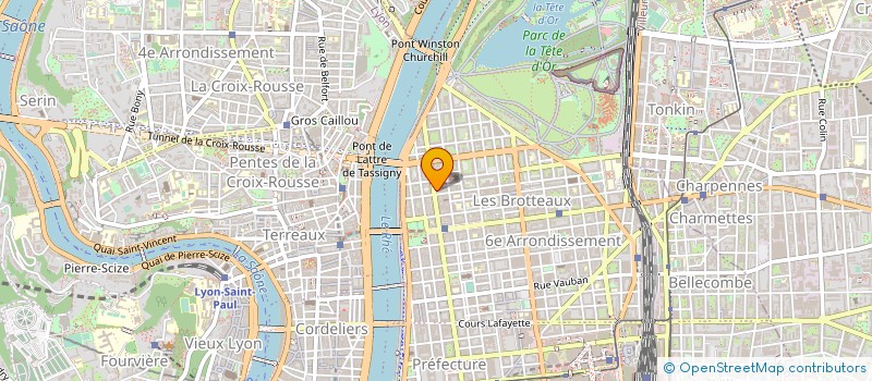 localisation de l'entreprise MARCEL CLAMAGIRAND  LYON