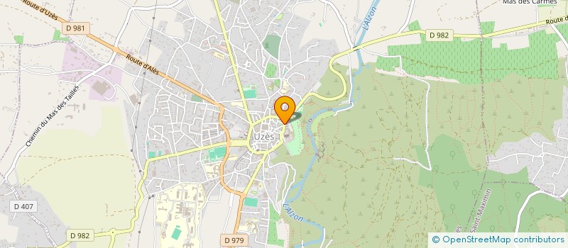 localisation de l'entreprise MARCEL & CO.  UZES