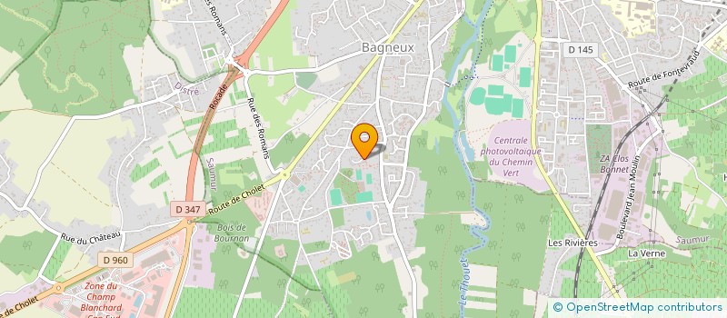 localisation de l'entreprise MARCEL ET IRENE  SAUMUR