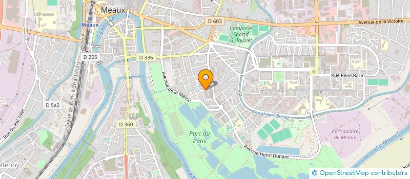 localisation de l'entreprise MARCEL IMPORT à MEAUX