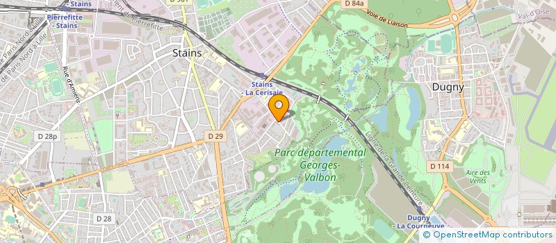 localisation de l'entreprise MARCEL LE PILOU à STAINS