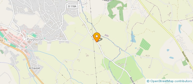 localisation de l'entreprise MARCEL RICARD  PUYGOUZON