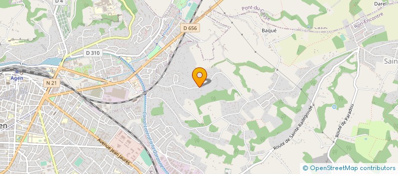 localisation de l'entreprise MARCEL THAO  ESTILLAC