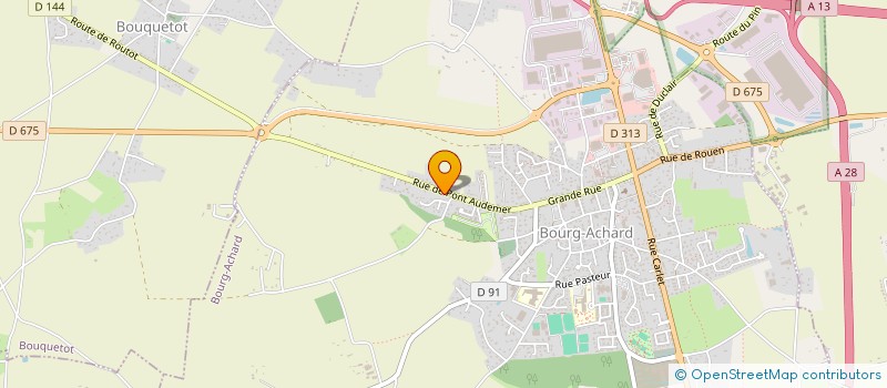 localisation de l'entreprise MARCEL TRUCKS  BOURG-ACHARD