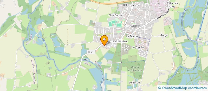 localisation de l'entreprise MARCEL'UN  CHAVAGNE