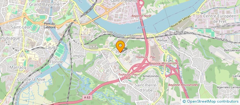 localisation de l'entreprise MARCELENEA à BAYONNE