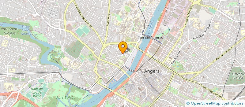 localisation de l'entreprise MARCELIN à ANGERS