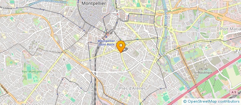 localisation de l'entreprise MARCELIN à MONTPELLIER