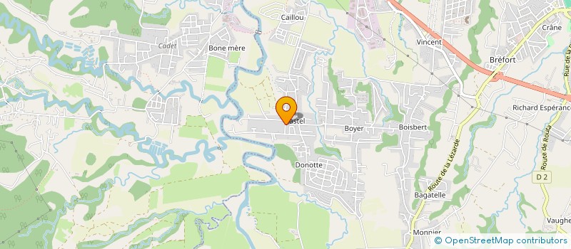 localisation de l'entreprise MARCELIN LOUIS  LAMENTIN