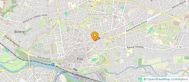 localisation de l'entreprise MARCELINO MACHADO CARRELAGE à PAU
