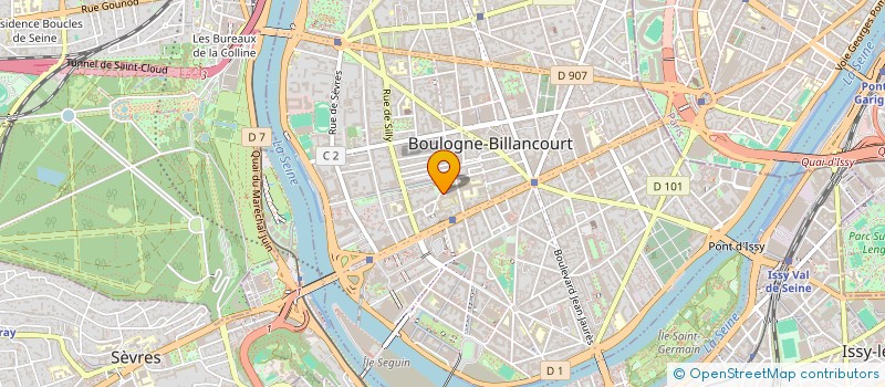 localisation de l'entreprise MARCELLA à BOULOGNE-BILLANCOURT
