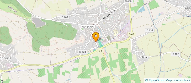 localisation de l'entreprise MARCELLA  CALVISSON