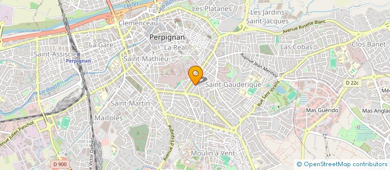 localisation de l'entreprise MARCELLANNE à PERPIGNAN