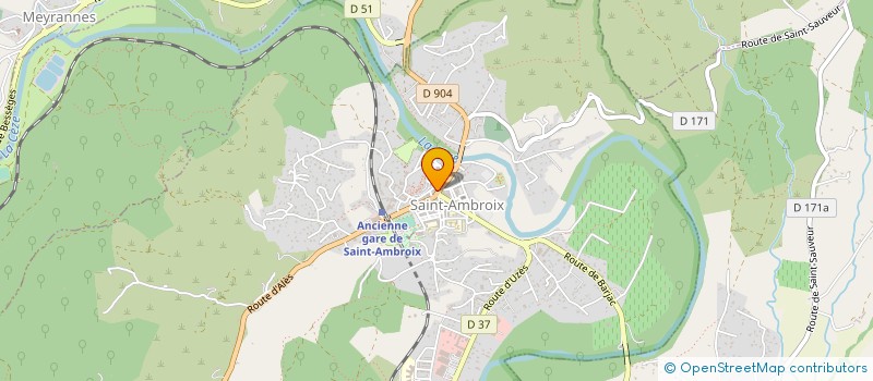 localisation de l'entreprise MARCELLE  SAINT-AMBROIX