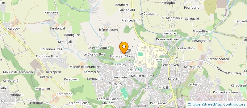 localisation de l'entreprise MARCELLE  BREST