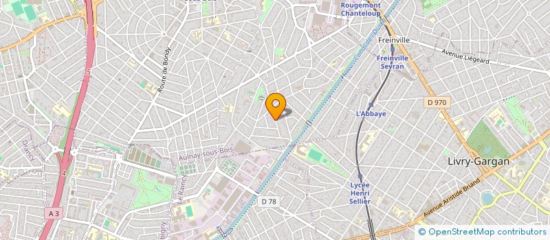 localisation de l'entreprise MARCELLE ET STEPHANIE à AULNAY-SOUS-BOIS