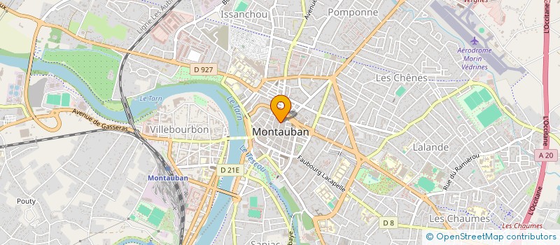 localisation de l'entreprise MARCELLE / FLOWER-TRUCK  MONTAUBAN
