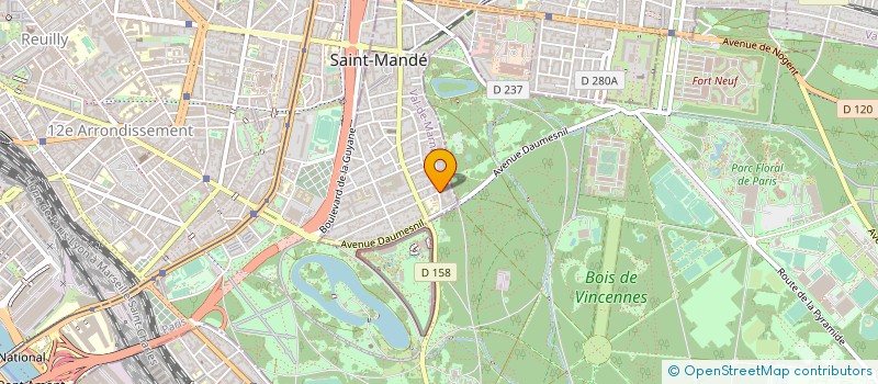 localisation de l'entreprise MARCELLE JUGE  SAINT-MANDE