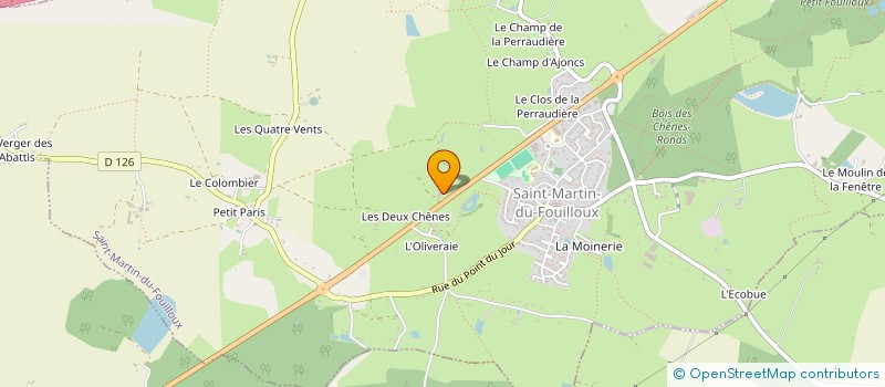 localisation de l'entreprise MARCELLE NEGOCE à SAINT-MARTIN-DU-FOUILLOUX