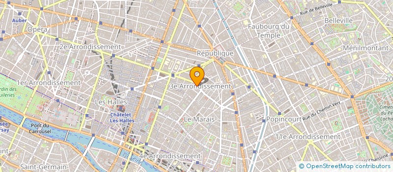 localisation de l'entreprise MARCELLE SOULIER  PARIS