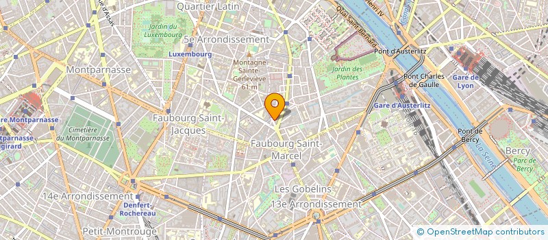 localisation de l'entreprise MARCELLE TEYSSEDRE  PARIS