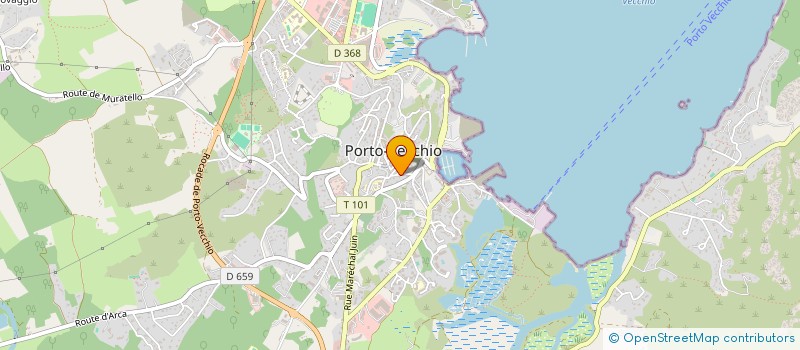 localisation de l'entreprise MARCELLESI à PORTO-VECCHIO