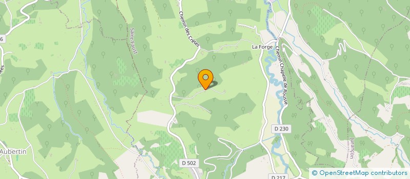 localisation de l'entreprise MARCELLIN  SAINT-FAUST