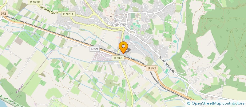 localisation de l'entreprise MARCELLO MANGANARO ET FILS à CADENET