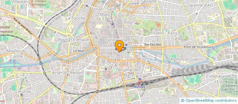 localisation de l'entreprise MARCELLO S DELI à RENNES