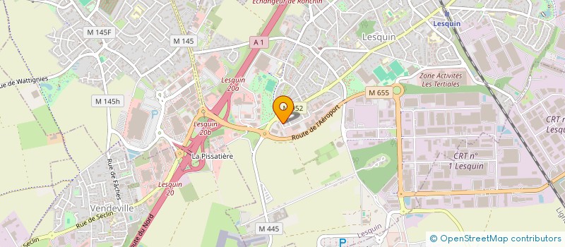 localisation de l'entreprise MARCELO à LESQUIN