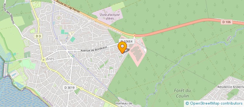 localisation de l'entreprise MARCELO  ARES