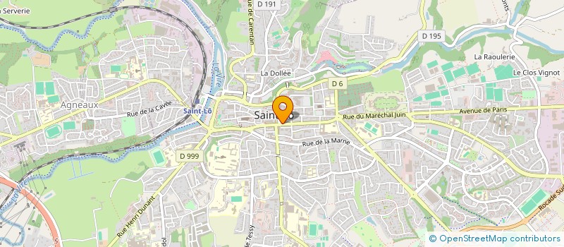 localisation de l'entreprise MARCELO  SAINT-LO