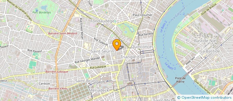 localisation de l'entreprise MARCELOU  BORDEAUX