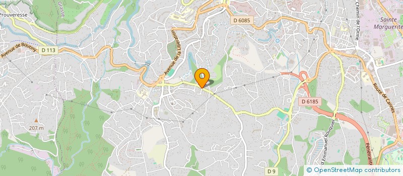 localisation de l'entreprise MARCEVAL CRUNCHY NUTS  GRASSE