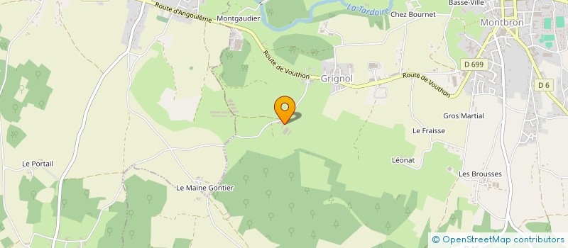 localisation de l'entreprise MARCEVOL à CHAZELLES