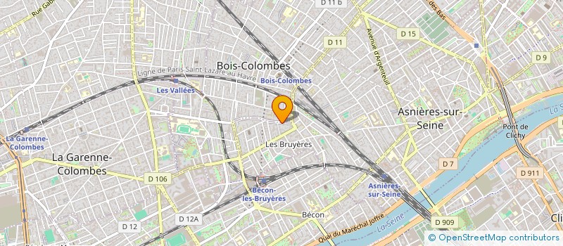 localisation de l'entreprise MARCH à ASNIERES-SUR-SEINE