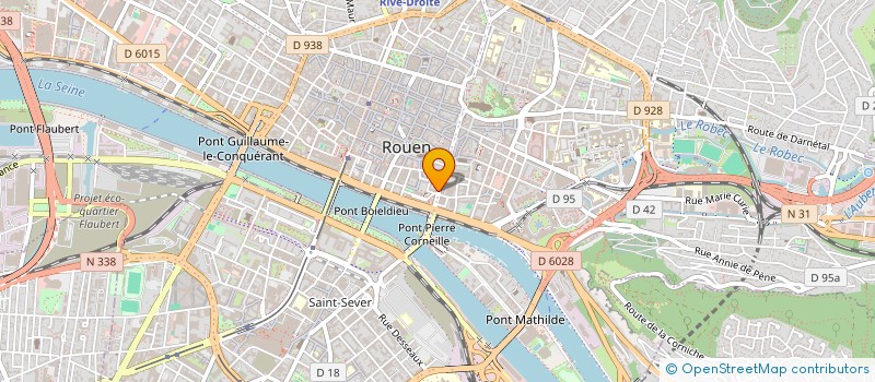 localisation de l'entreprise MARCH. & MORE. HB  ROUEN