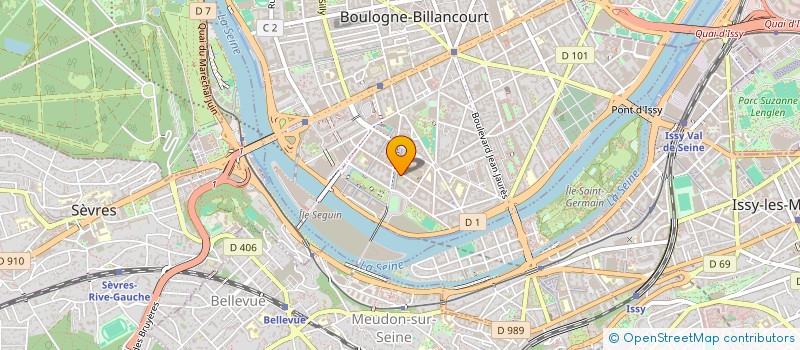 localisation de l'entreprise MARCHA INVEST à BOULOGNE-BILLANCOURT
