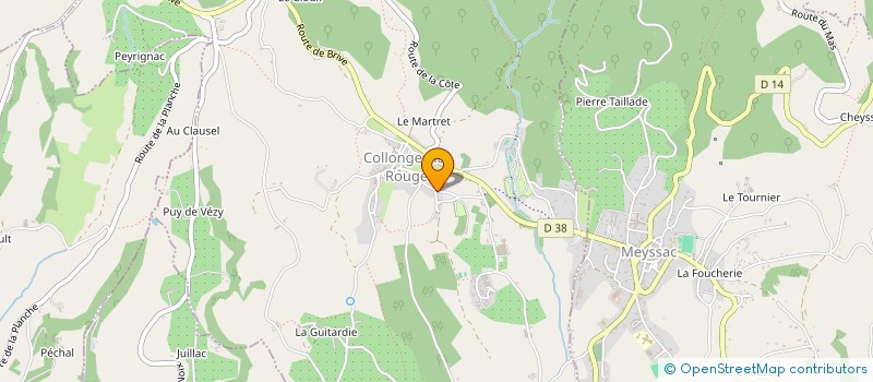 localisation de l'entreprise MARCHADIOL à TURENNE