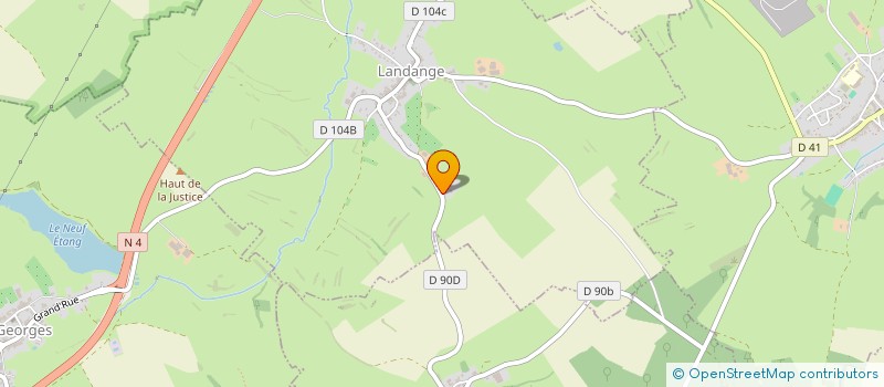 localisation de l'entreprise MARCHAL  LANDANGE